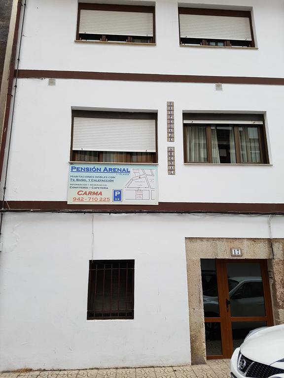 Pensión Arenal San Vicente De La Barquera Exterior foto